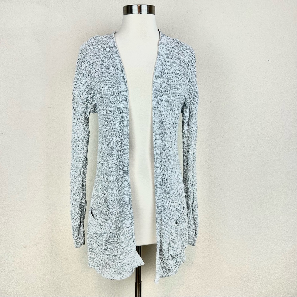 Cat & Jack Knit Light Grey Cardigan Sweater